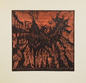 Jerzy TCHÓRZEWSKI (1928-1999), Bez tytułu, 1961