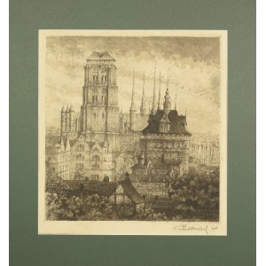 Paul KREISEL (1891-1982), Church of the Blessed Virgin Mary in Gdansk, 1920