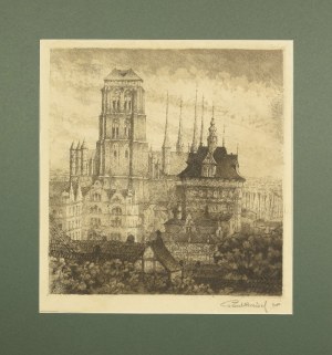Paul KREISEL (1891-1982), Kościół Najświętszej Marii Panny w Gdańsku, 1920