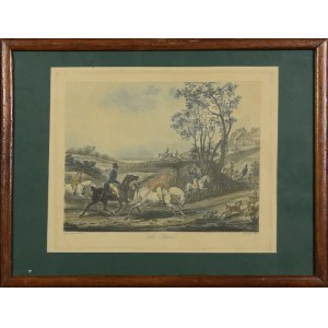 Jean Pierre Marie JAZET (1788-1871), The Hunt