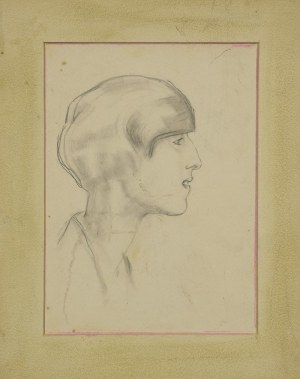 Ludwig PUGET (1877-1942), Head of a girl