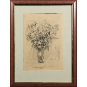 Zygmunt KAROLAK (1905-1999), Wazon z kwiatami, 1945
