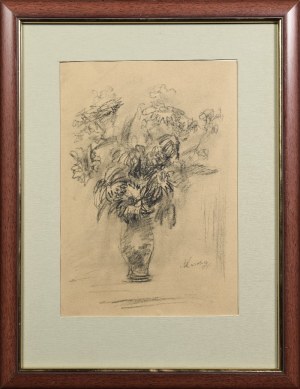 Zygmunt KAROLAK (1905-1999), Wazon z kwiatami, 1945