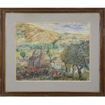 Włodzimierz SAWULAK (1906-1980), Pejzaż z minaretem