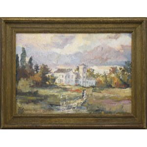Kazimierz LASOCKI (1871-1952), Manor in Skloty, 1923