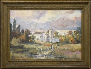 Kazimierz LASOCKI (1871-1952), Dwór w Skłótach, 1923