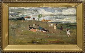 Wacław CHODKOWSKI (1878-1953), Dziecięca zabawa