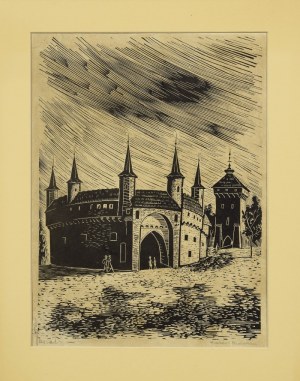 Stefan RASSALSKI (1910-1972), Barbakan w Krakowie