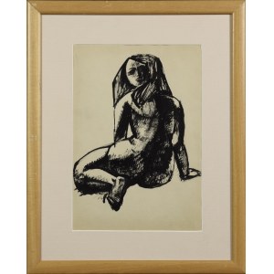 Jerzy FLISAK (1930-2008), Akt, 1958