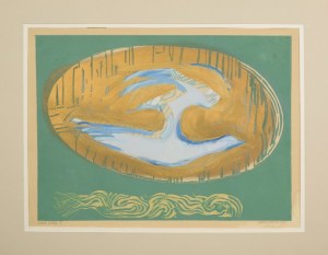 Halina CHROSTOWSKA (1929-1990), Ptak biały II, 1980