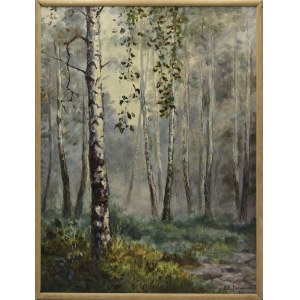 Stanislaw NOWACKI (1931-1991), Birchwood, 1984