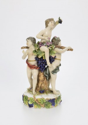 Figural group - Children with grapes