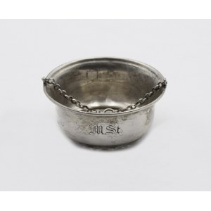 Sitko do herbaty z monogramem M. St.