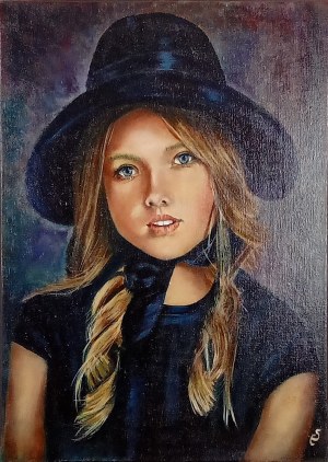 Sylwia Claessen, Dievča v klobúku, 2020