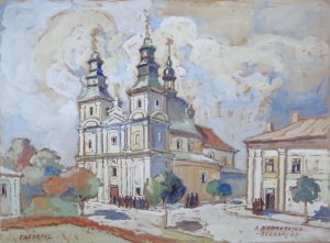 Irena Nowakowska-Acedańska (1909–1983), Kościół dominikanów w Tarnopolu, przed 1951*