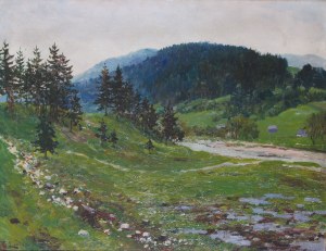 Emil Lindeman (1864–1945), Pejzaż górski