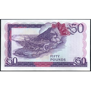 Gibraltar. Government of Gibraltar 50 Pounds 1986