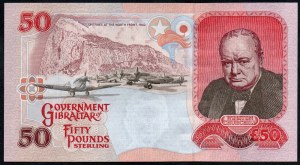 Gibraltár. Gibraltárska vláda 50 libier 2006