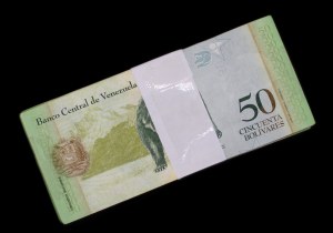Venezuela. 50 Bolivares Fuertes 2015 Bundle of 100 Circulated Pieces