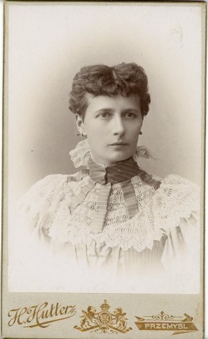 Przemyśl, Hutter H. - Kobieta, ok. 1890.