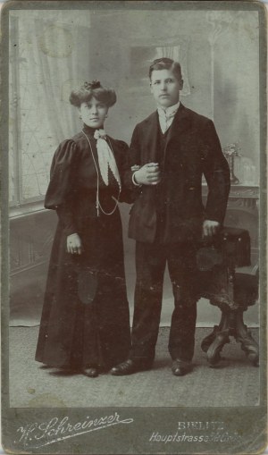 Bielsko, Schreinzer H. - Małżeństwo, ok. 1910.