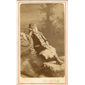 Varšava, Karoli &amp; Pusch - Dievča, okolo roku 1875.