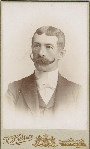 Przemyśl, Hutter H. - Mężczyzna, ok. 1890.