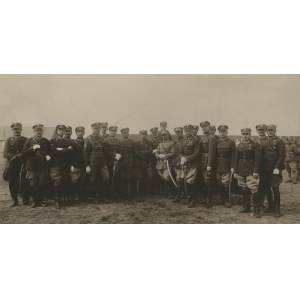 Korpus oficerski 3 Pułku Szwoleżerów, ok. 1925.