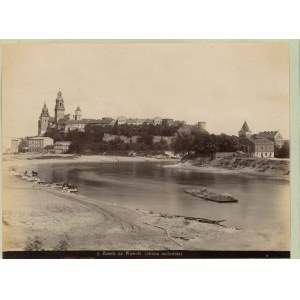 Kraków - Zamek na Wawelu (strona zachodnia), Krieger, XIX w.