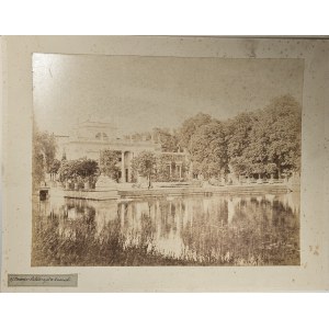Waszawa - Łazienki, K. Brandel, ok. 1873.