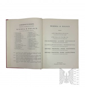 II RP Knowledge of Poland Volume I 1932.
