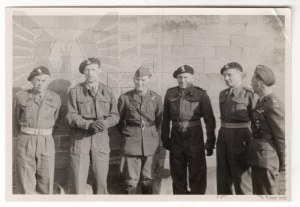 PSZnZ Group Photo of Officers Including. General, Maczek, Boruta, Górecki