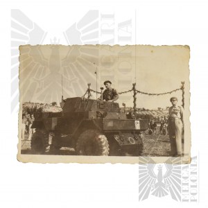 PSZnZ Oath Macerata Italy - Gen. Anders - Armored Lynx Scout Car
