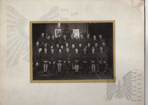 PSZnZ Foto von Offizieren des 1. Korps, 10. Horse Rifle Regiment und Frauen der FANY