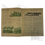 II RP Czasopismo “Wiarus” Nr 13 - Maszynki Na Linię - Wspomnienia Wojenne 26 Marca 1939 r.
