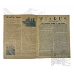 II RP Czasopismo “Wiarus” Nr 7 - Silna Marynarka Wojenna To Silna Polska 13 Lutego 1937 r.
