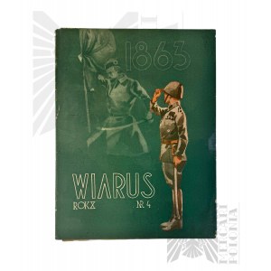 II RP Czasopismo “Wiarus” Nr4 Powstanie Styczniowe 22 Stycznia 1939 r.