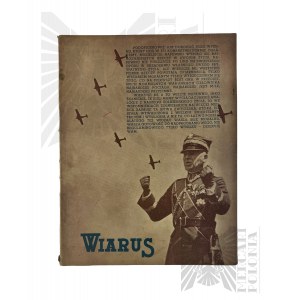 II RP Czasopismo “Wiarus” Nr 35 - Marszałek Piłsudski A Lotnictwo
