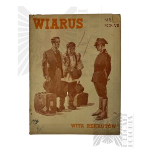 II RP Czasopismo “Wiarus” Nr 45 - Wiarus Wita Rekrutów