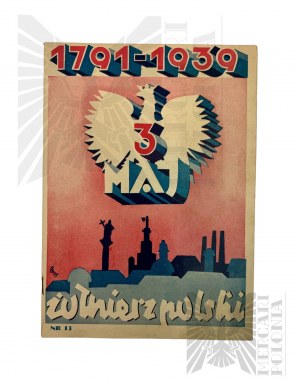 II RP Czasopismo “Żołnierz Polski” Nr 13 - Warszawa Dnia 1 Maja 1939 rok.