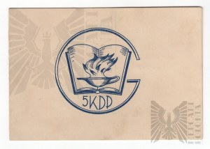 PSZnZ Pozvánka 5 J.O.P 1945. 5 KDP
