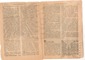 2WW CONSPIRACY - News Bulletin No. 16 (171)- Warsaw, April 20, 1943.