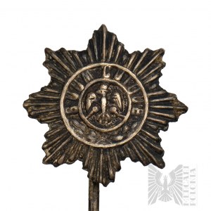 Empire allemand jusqu'en 1918 Étoile de l'Ordre de l'Aigle noir Miniature sur épingle