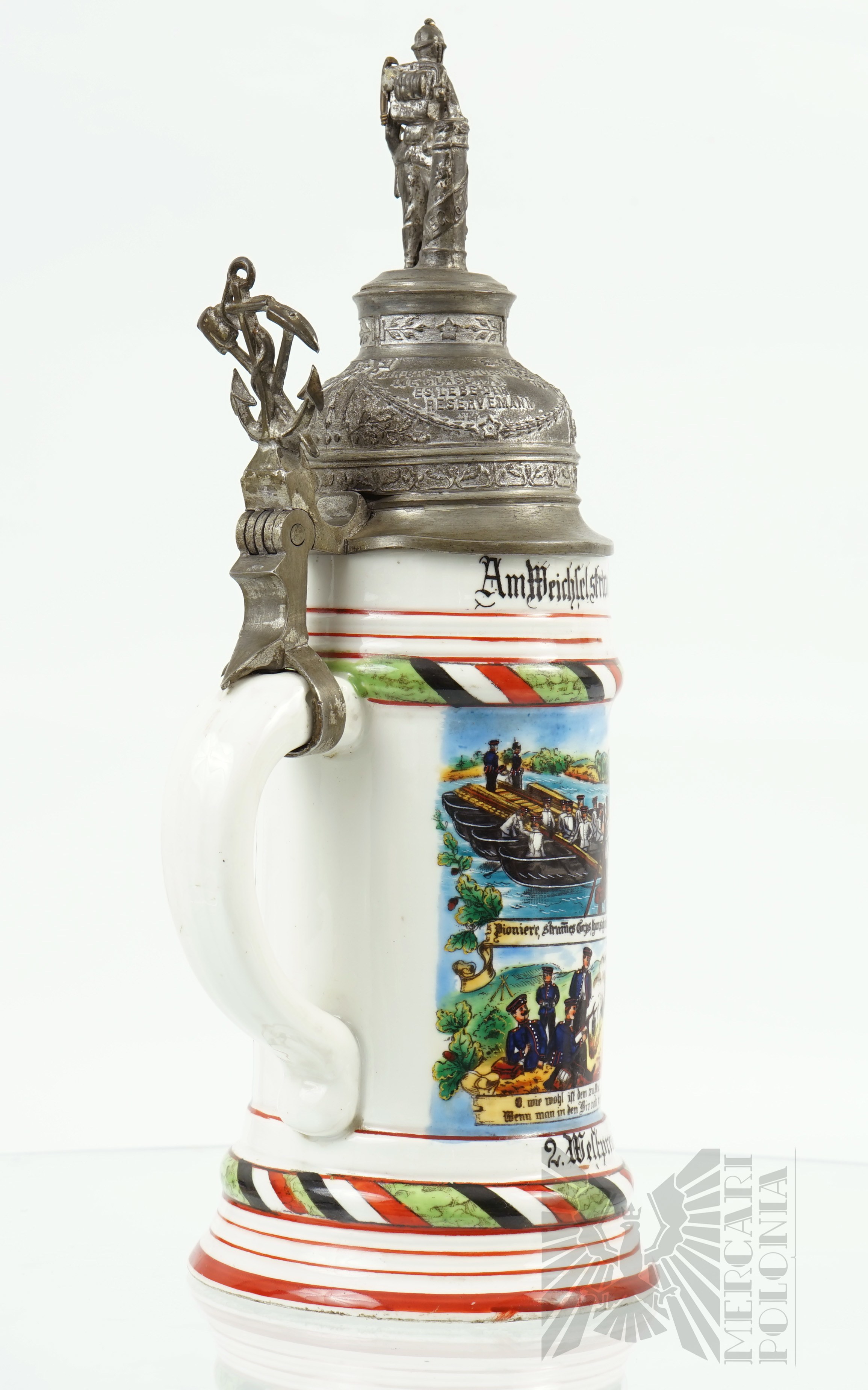 1WŚ - Pruski Kufel Rezerwisty - Grudziądz 2. Westpreussisch