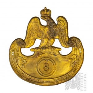 Francia Casco d'aquila 8° Reggimento di fanteria di linea