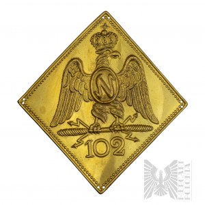 France Helmeted Eagle 102nd Line Infantry Regiment
