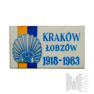 PRL Odznaka Pamiątkowa Kraków Łobozów 1918 - 1983