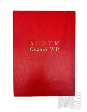 Volksrepublik Polen - Abzeichensatz - Abzeichenalbum WP 37 Stück