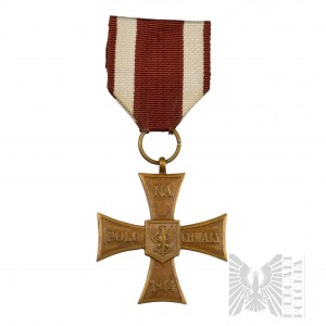 PRL - Kříž za statečnost 1944 Státní mincovna.