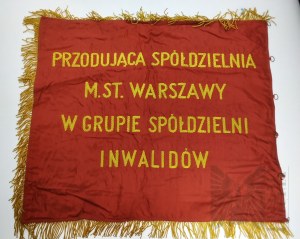 People's Republic of Poland - Transitive pennant of the Capital Labor Union
